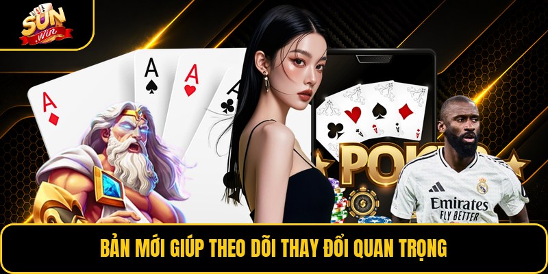 Bản mới giúp theo dõi thay đổi quan trọng